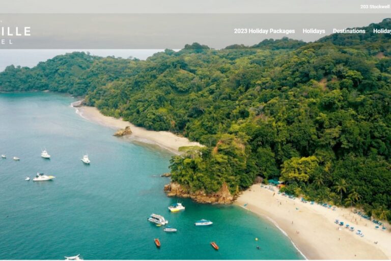 Rhics Case Studies (Sackville travels web designs)